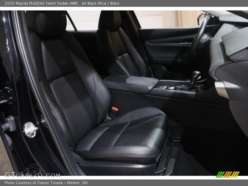 Jet Black Mica / Black 2020 Mazda MAZDA3 Select Sedan AWD