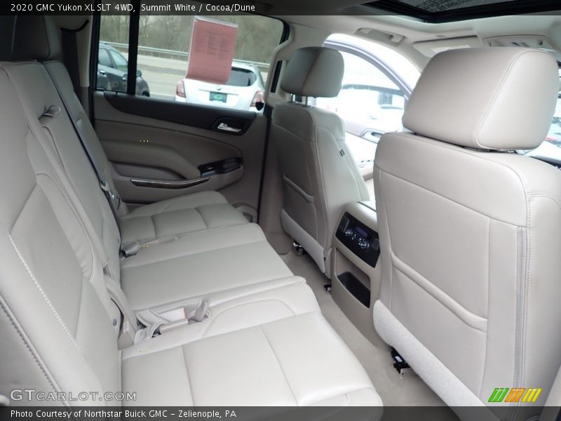 Rear Seat of 2020 Yukon XL SLT 4WD