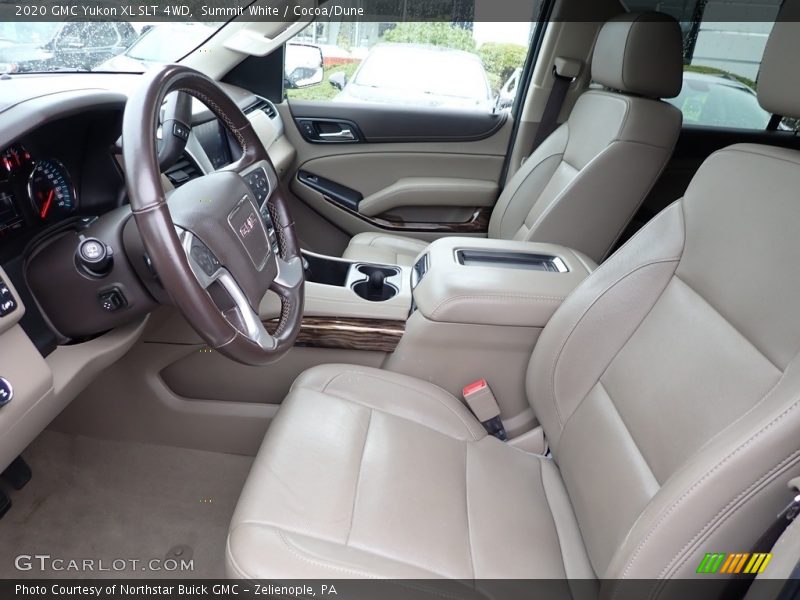 Front Seat of 2020 Yukon XL SLT 4WD