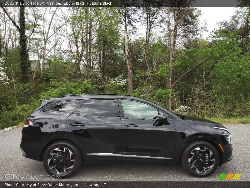  2023 Sportage SX Prestige Ebony Black