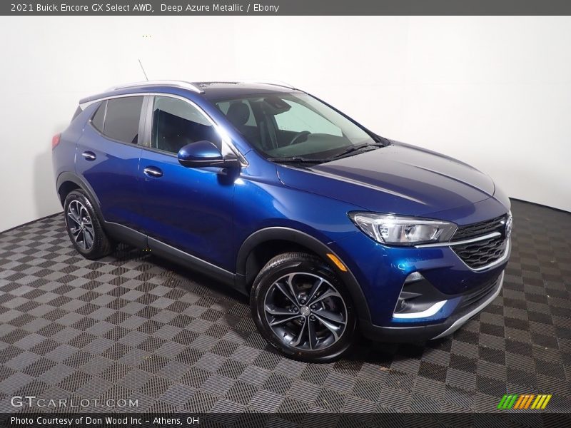 Deep Azure Metallic / Ebony 2021 Buick Encore GX Select AWD