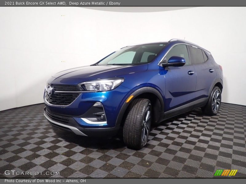 Deep Azure Metallic / Ebony 2021 Buick Encore GX Select AWD