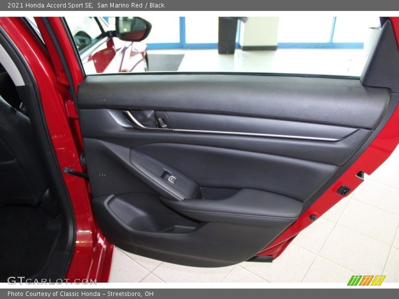 San Marino Red / Black 2021 Honda Accord Sport SE