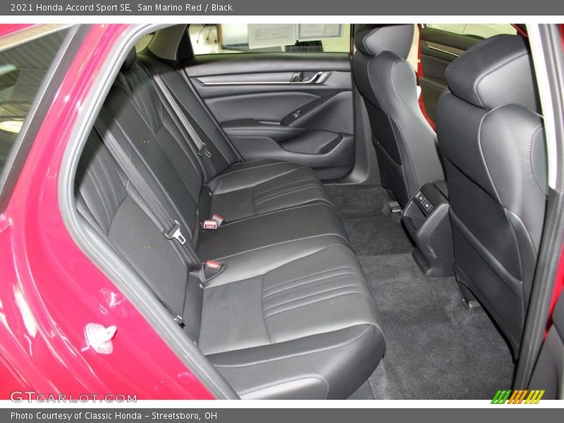 San Marino Red / Black 2021 Honda Accord Sport SE
