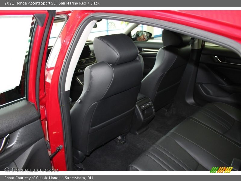 San Marino Red / Black 2021 Honda Accord Sport SE