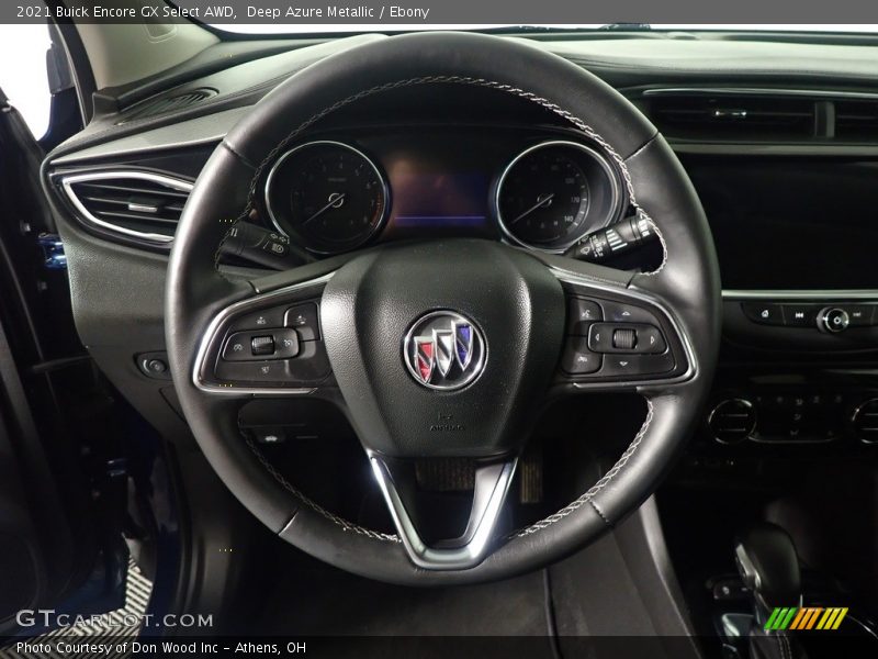 Deep Azure Metallic / Ebony 2021 Buick Encore GX Select AWD