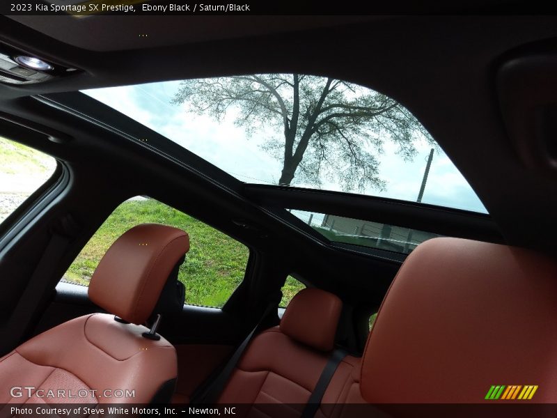 Ebony Black / Saturn/Black 2023 Kia Sportage SX Prestige