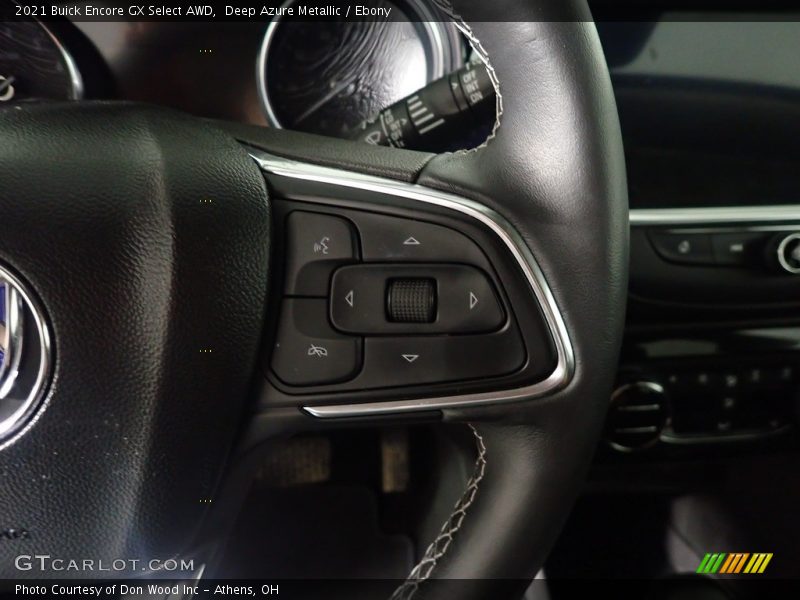Deep Azure Metallic / Ebony 2021 Buick Encore GX Select AWD