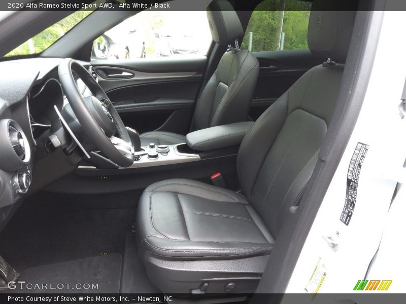 Front Seat of 2020 Stelvio Sport AWD