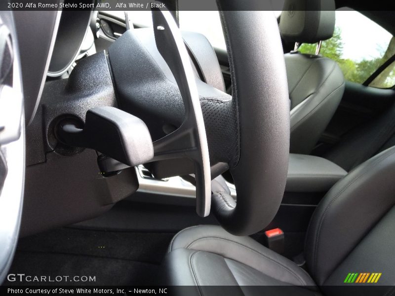 Alfa White / Black 2020 Alfa Romeo Stelvio Sport AWD