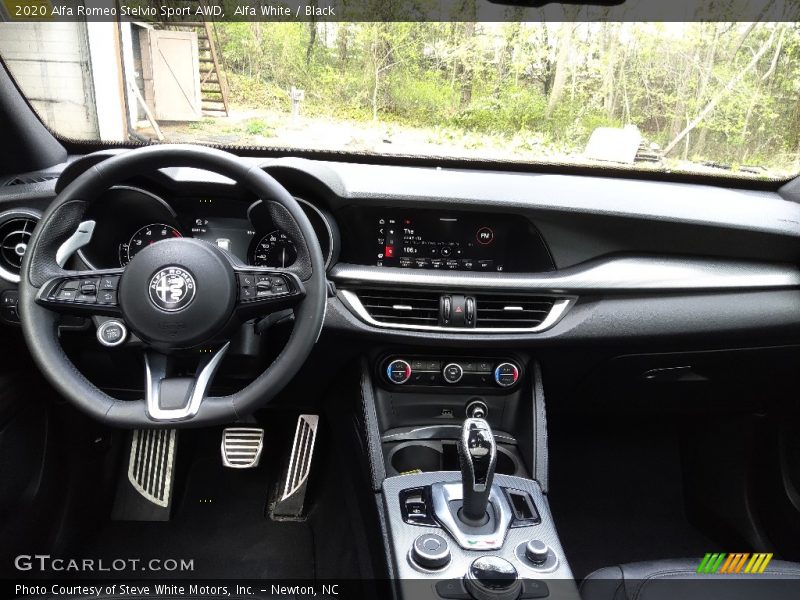 Dashboard of 2020 Stelvio Sport AWD