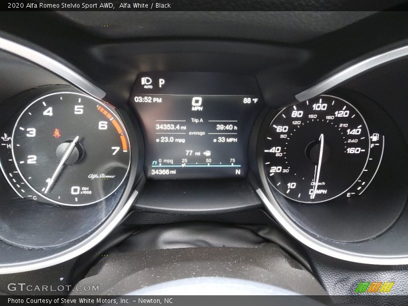  2020 Stelvio Sport AWD Sport AWD Gauges