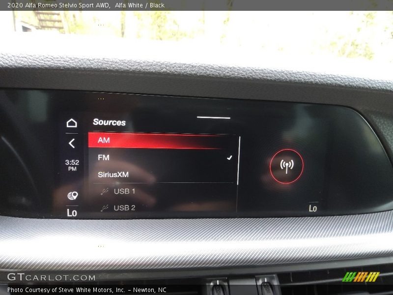 Alfa White / Black 2020 Alfa Romeo Stelvio Sport AWD