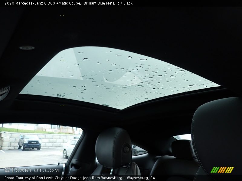 Sunroof of 2020 C 300 4Matic Coupe