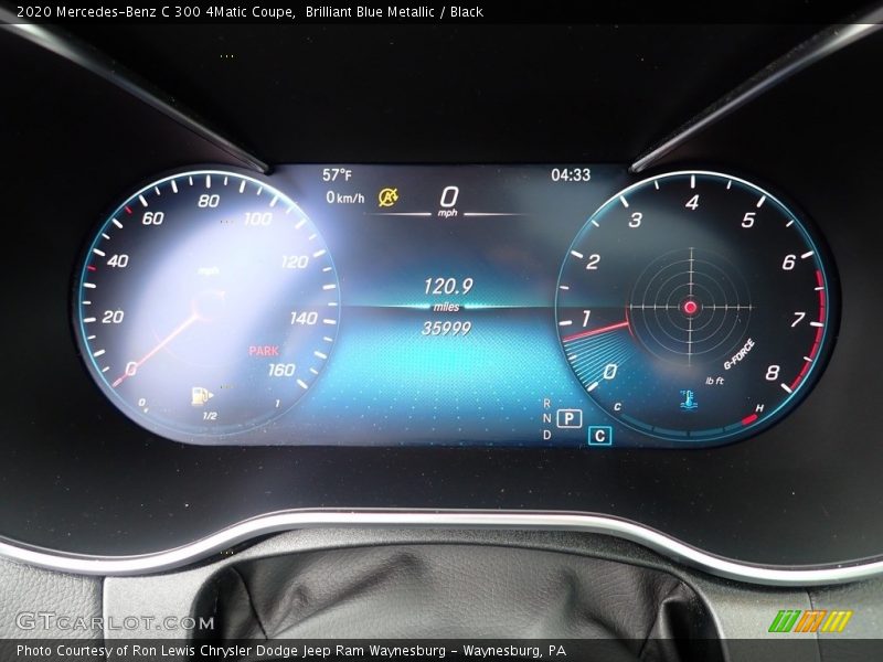  2020 C 300 4Matic Coupe 300 4Matic Coupe Gauges