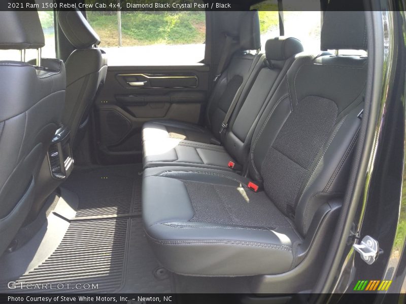 Diamond Black Crystal Pearl / Black 2021 Ram 1500 Rebel Crew Cab 4x4