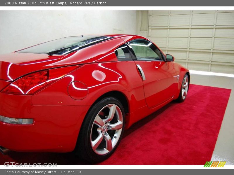Nogaro Red / Carbon 2008 Nissan 350Z Enthusiast Coupe
