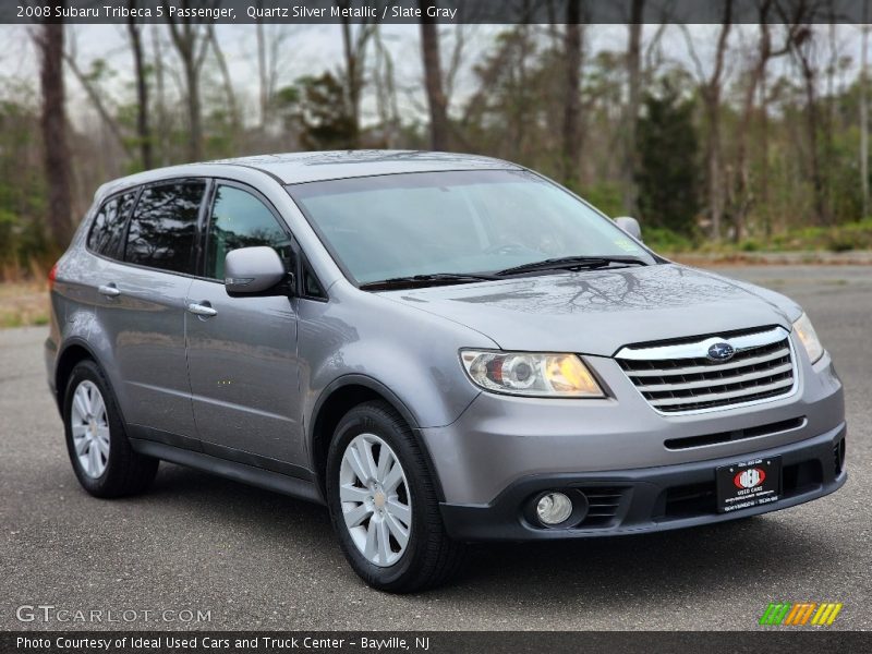 Quartz Silver Metallic / Slate Gray 2008 Subaru Tribeca 5 Passenger