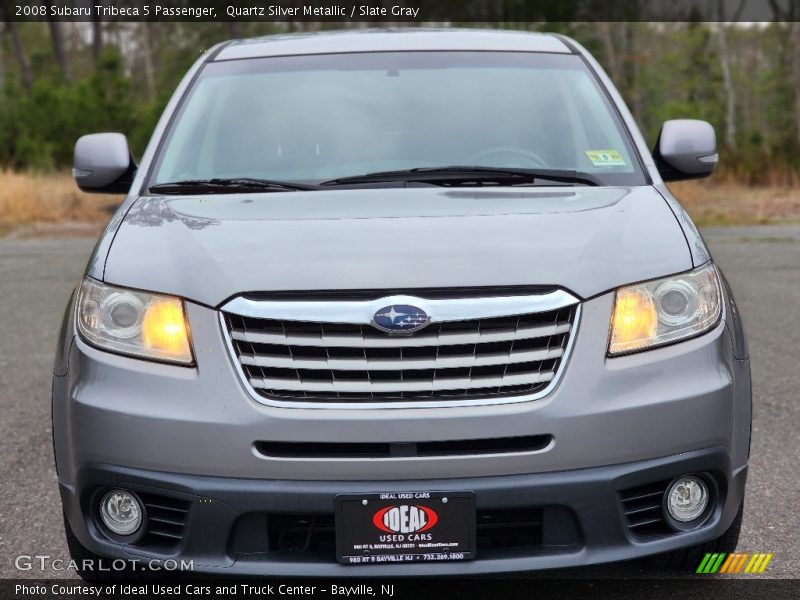 Quartz Silver Metallic / Slate Gray 2008 Subaru Tribeca 5 Passenger