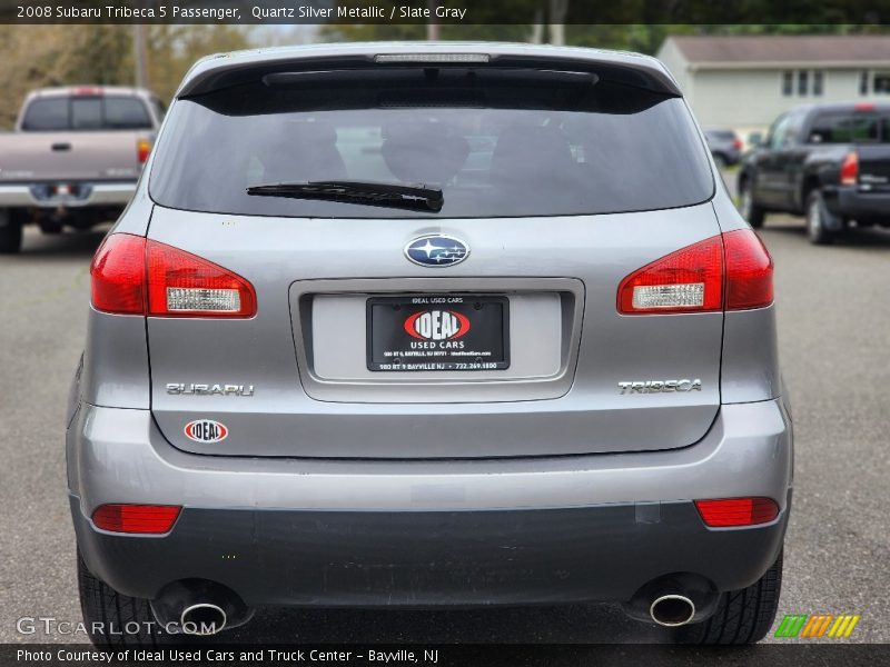 Quartz Silver Metallic / Slate Gray 2008 Subaru Tribeca 5 Passenger