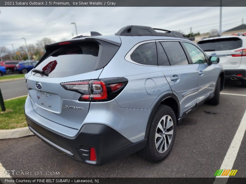 Ice Silver Metallic / Gray 2021 Subaru Outback 2.5i Premium