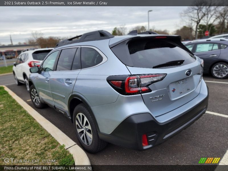 Ice Silver Metallic / Gray 2021 Subaru Outback 2.5i Premium