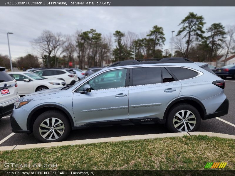 Ice Silver Metallic / Gray 2021 Subaru Outback 2.5i Premium