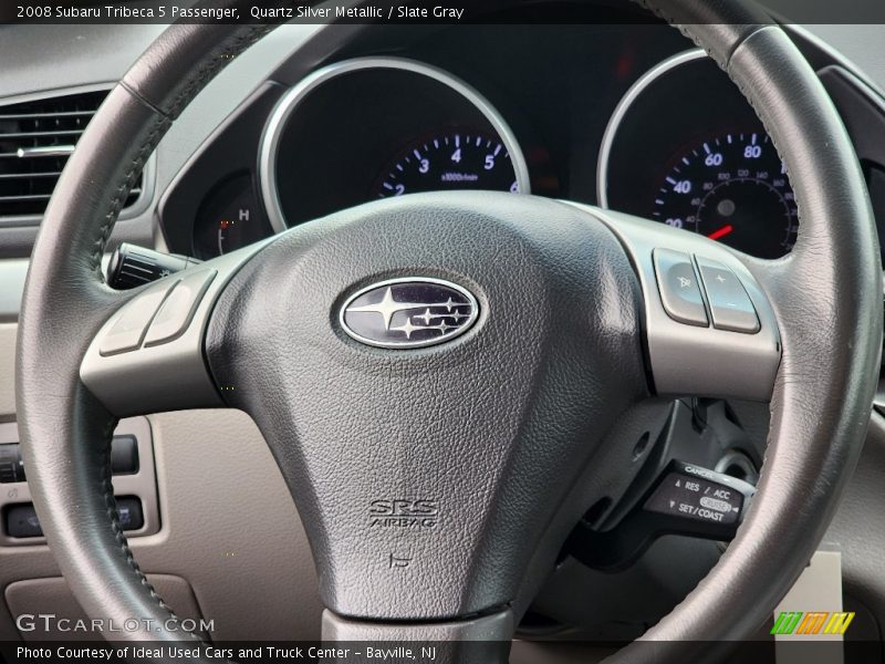 Quartz Silver Metallic / Slate Gray 2008 Subaru Tribeca 5 Passenger