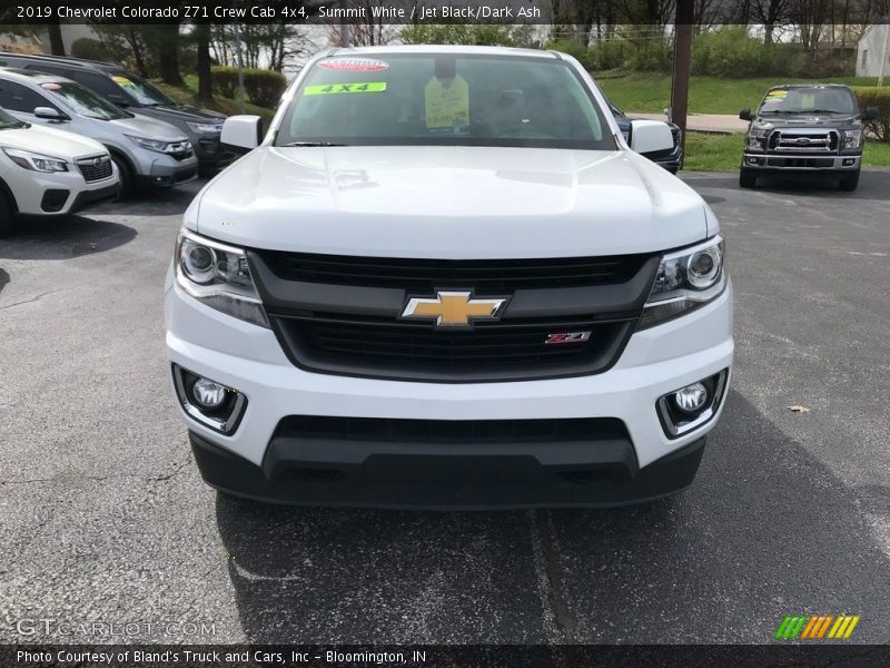 Summit White / Jet Black/Dark Ash 2019 Chevrolet Colorado Z71 Crew Cab 4x4
