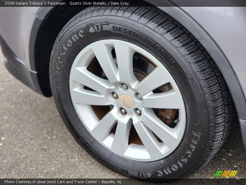 Quartz Silver Metallic / Slate Gray 2008 Subaru Tribeca 5 Passenger