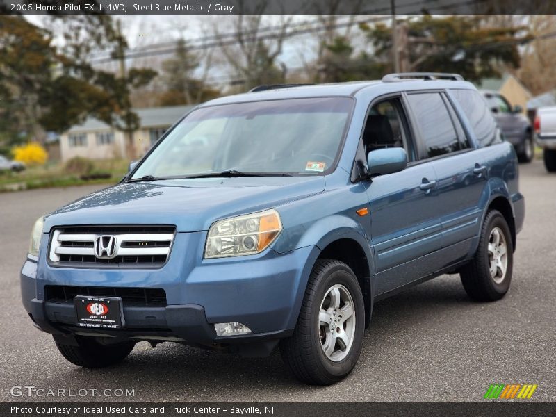 Steel Blue Metallic / Gray 2006 Honda Pilot EX-L 4WD