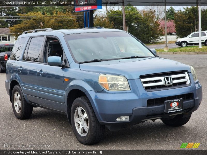 Steel Blue Metallic / Gray 2006 Honda Pilot EX-L 4WD