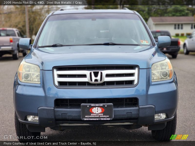 Steel Blue Metallic / Gray 2006 Honda Pilot EX-L 4WD