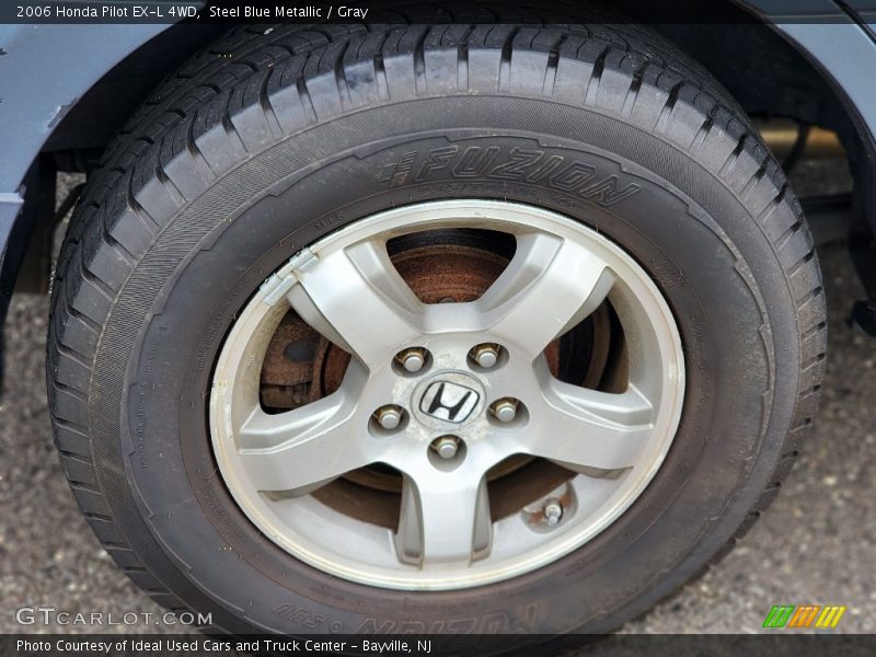 Steel Blue Metallic / Gray 2006 Honda Pilot EX-L 4WD