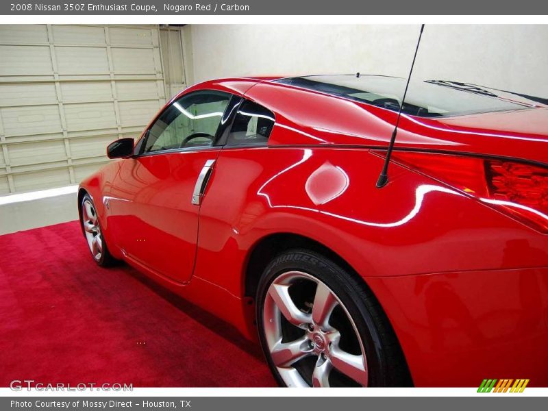 Nogaro Red / Carbon 2008 Nissan 350Z Enthusiast Coupe