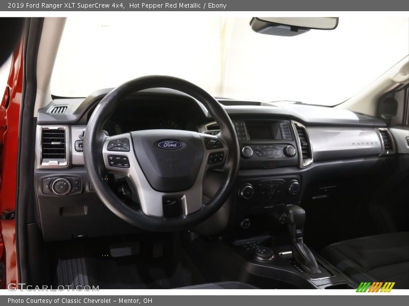 Hot Pepper Red Metallic / Ebony 2019 Ford Ranger XLT SuperCrew 4x4