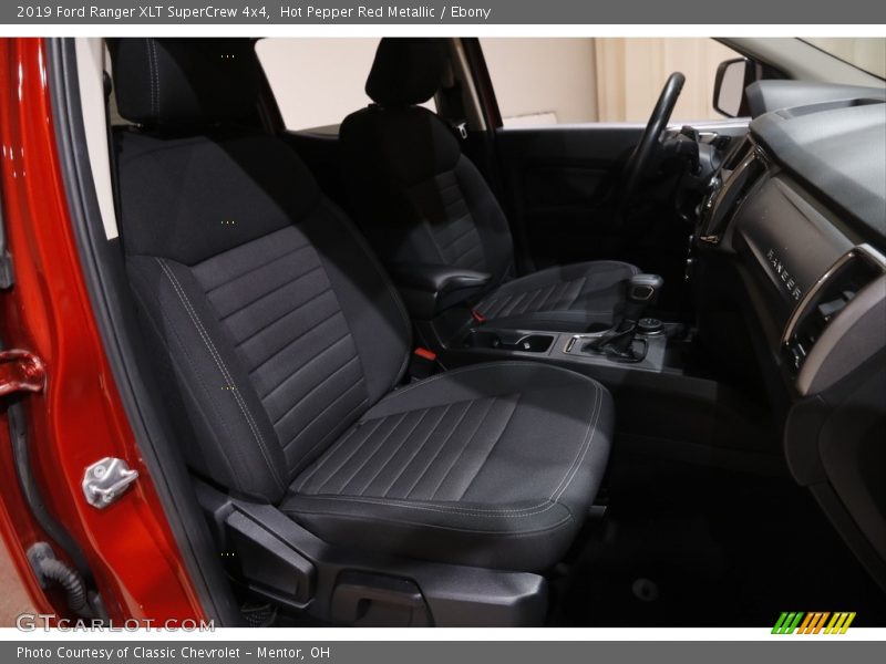 Hot Pepper Red Metallic / Ebony 2019 Ford Ranger XLT SuperCrew 4x4