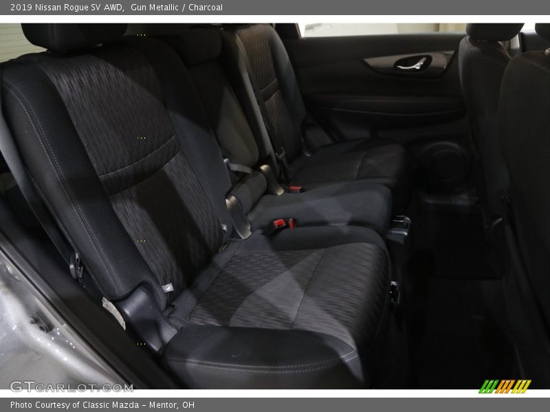 Gun Metallic / Charcoal 2019 Nissan Rogue SV AWD