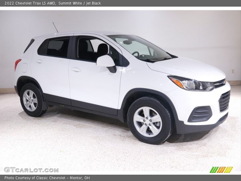 Summit White / Jet Black 2022 Chevrolet Trax LS AWD