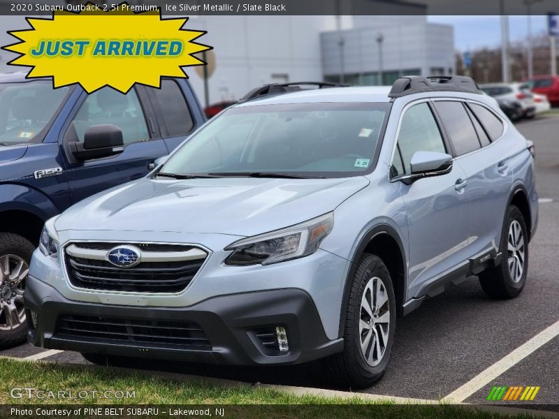 Ice Silver Metallic / Slate Black 2020 Subaru Outback 2.5i Premium