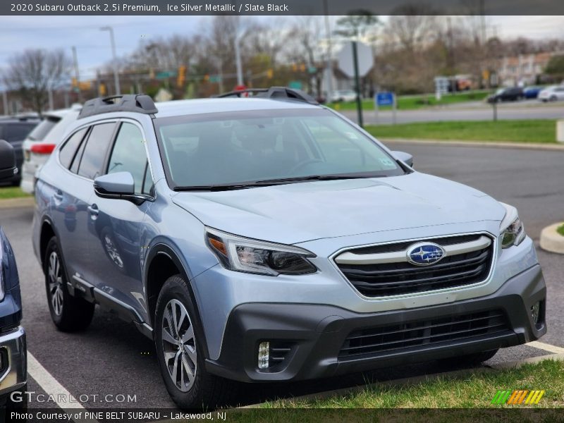 Ice Silver Metallic / Slate Black 2020 Subaru Outback 2.5i Premium