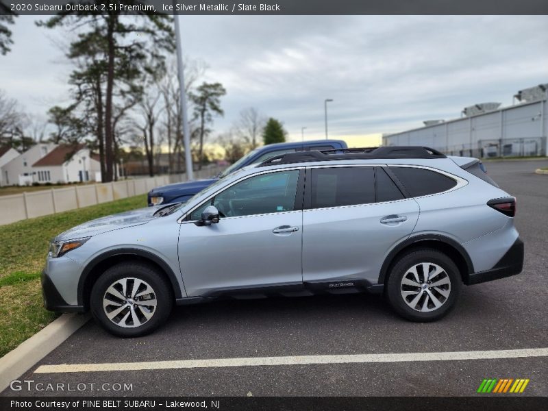 Ice Silver Metallic / Slate Black 2020 Subaru Outback 2.5i Premium