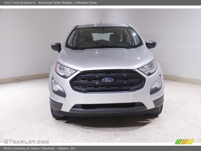 Moondust Silver Metallic / Medium Stone 2021 Ford EcoSport S