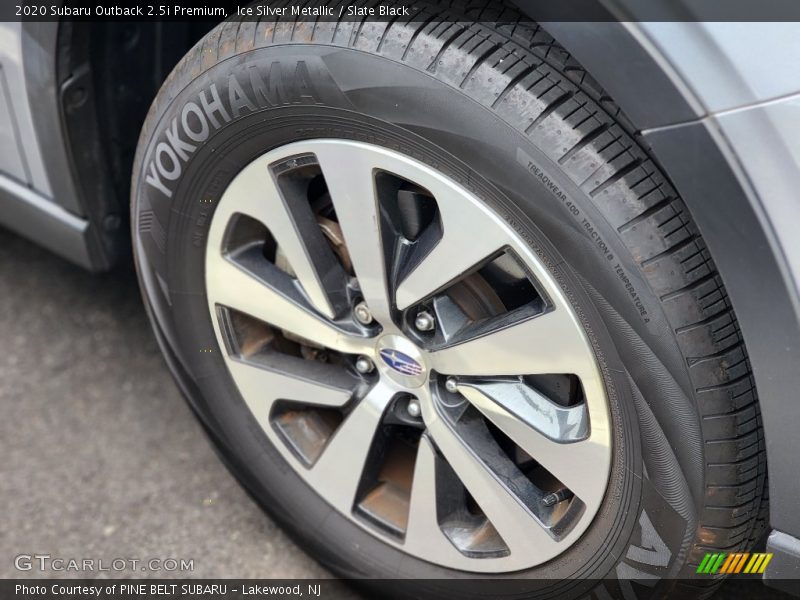 Ice Silver Metallic / Slate Black 2020 Subaru Outback 2.5i Premium