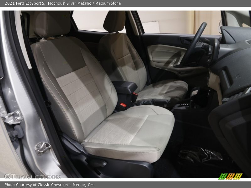 Moondust Silver Metallic / Medium Stone 2021 Ford EcoSport S