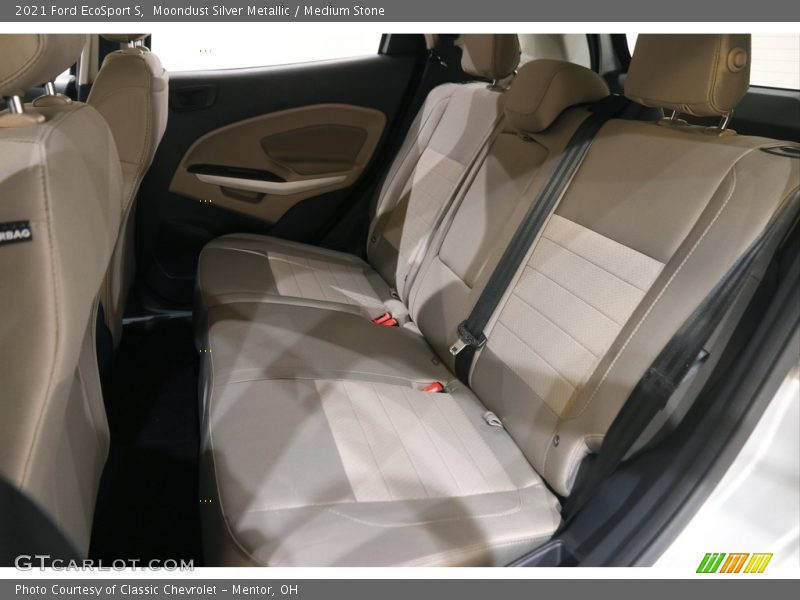 Moondust Silver Metallic / Medium Stone 2021 Ford EcoSport S