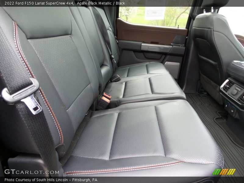 Rear Seat of 2022 F150 Lariat SuperCrew 4x4