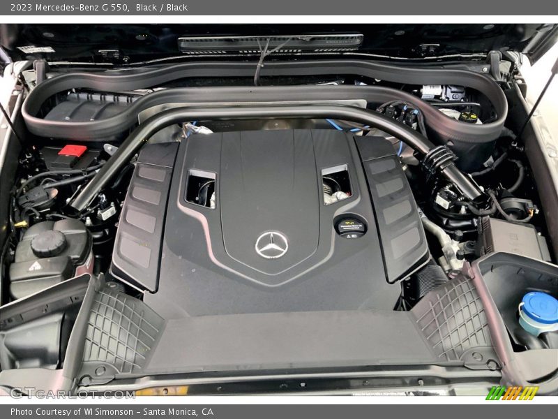  2023 G 550 Engine - 4.0 Liter DI biturbo DOHC 32-Valve VVT V8