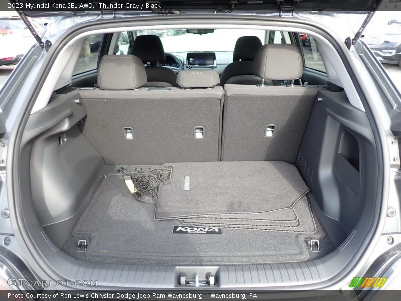 Thunder Gray / Black 2023 Hyundai Kona SEL AWD