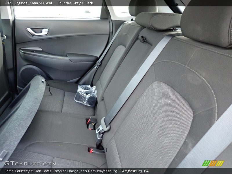 Thunder Gray / Black 2023 Hyundai Kona SEL AWD